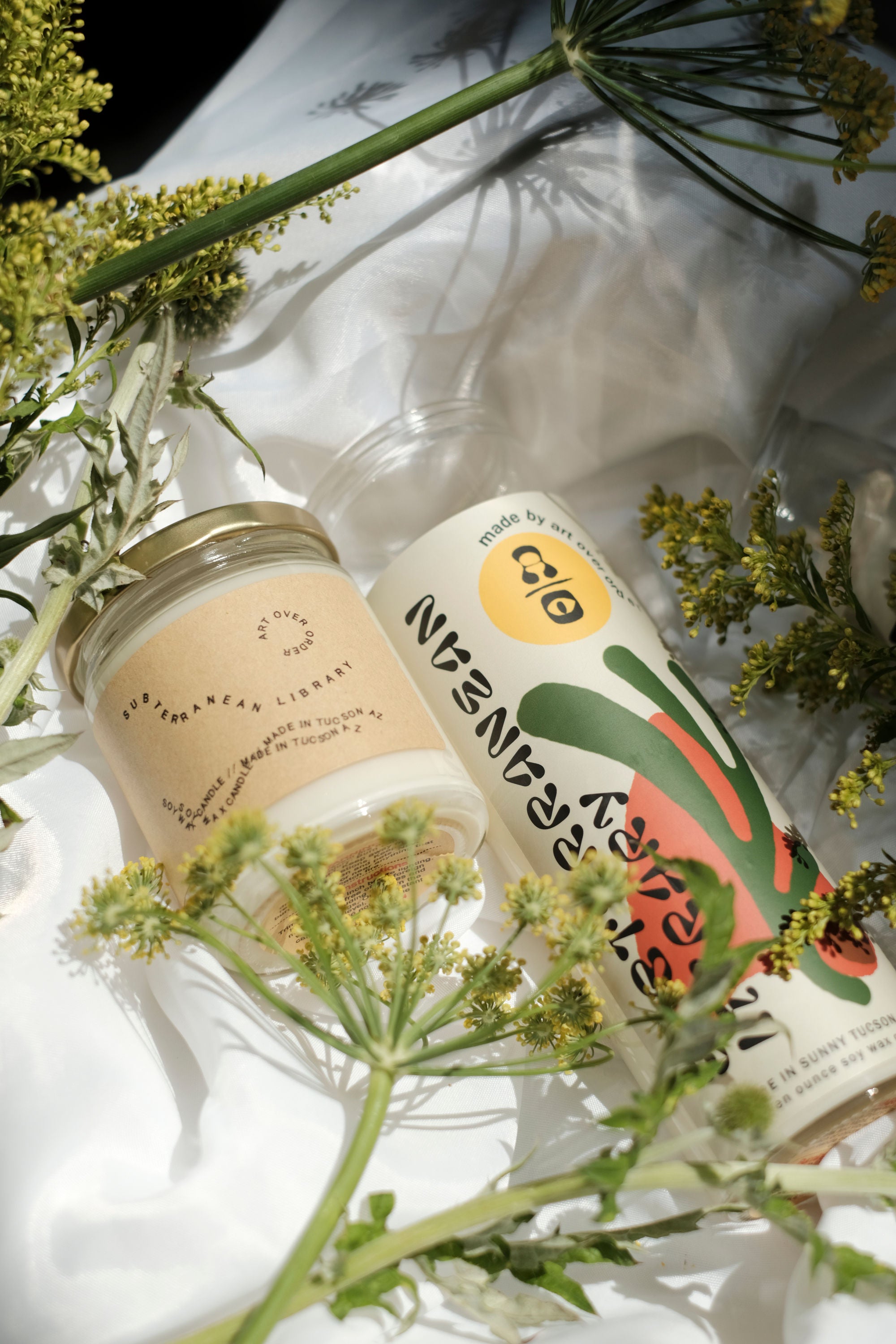 Subterranean Library Intention Candle – Art Over Order